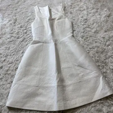 카렌 밀렌 화이트 원피스 karen millen dq232/s13s