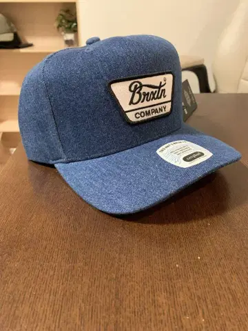 Brixton 데님 블루 스냅백 캡