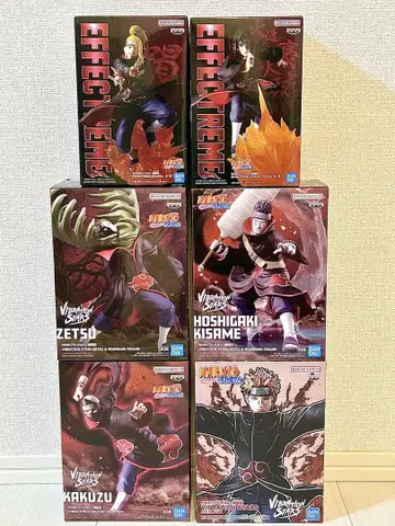 NARUTO 나루토 질풍전 피규어 아카츠키 6종 세트