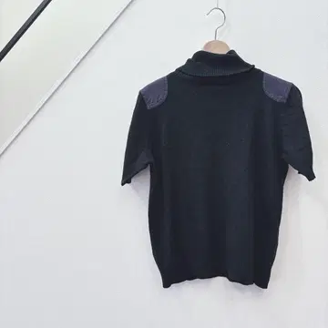 니코앤드/반팔/니트 티셔츠/컷소/하이넥/터틀넥/리브