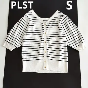 24SS 새상품급 플라스테 UV 차단 레이온 블렌드 2WAY 가디건