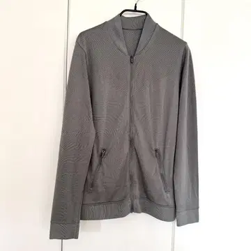 룰루레몬 lululemon/지퍼 업 카키 브라운 가디건