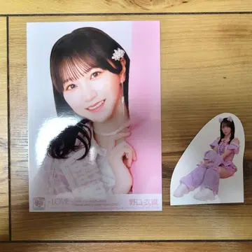 =LOVE 노구치 이오리 봉입 특전 고양이 의상 스티커