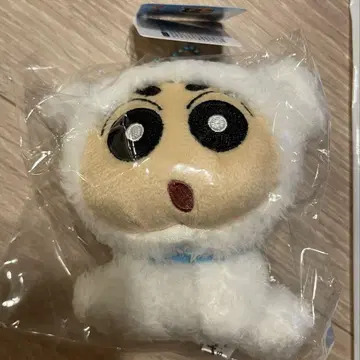 크레용 신짱 봉제 인형 마스코트 시로 신짱 의상