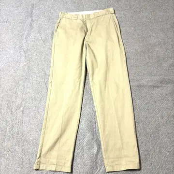 Dickies 베이지 치노 팬츠 코튼 혼방 W34