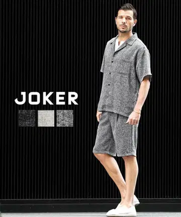 JOKER 트위드 썸머 셋업 M 리조트