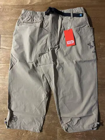 제스타 발수 스트레치 크롭 팬츠 XL 베이지