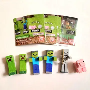 Minecraft 나란히 피규어 가챠 반다이