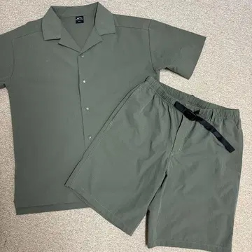 find-out 반팔 셋업