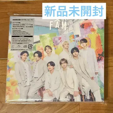 timelesz FAM 초회 한정판 B 미개봉 새상품 Blu-Ray 앨범