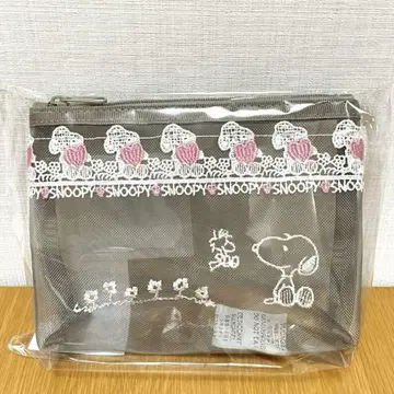 콘타자와 레이스 스누피 파우치