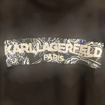 KARL LAGERFELD 블랙 티셔츠 XL