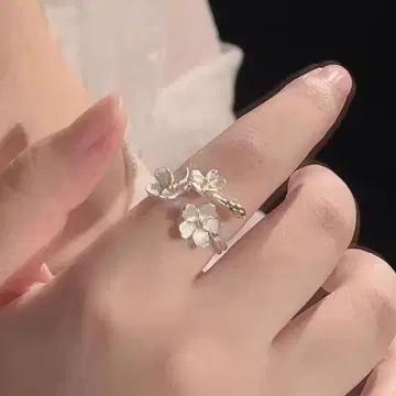 No.749 사쿠라 페탈 반지: 반지 반지 바이컬러