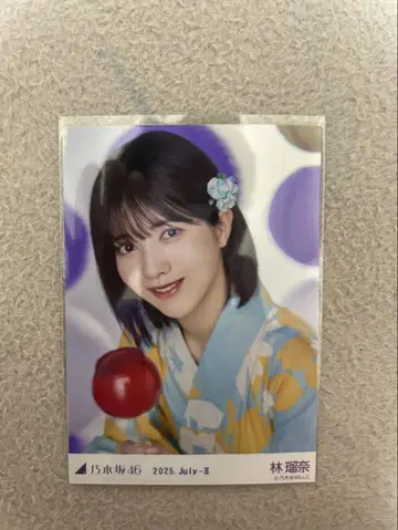 전국 투어 2025 노기자카46 하야시 루나 레어 포요리 브로마이드
