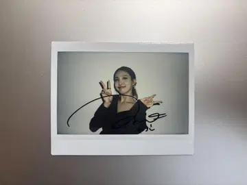 TWICE 나연 친필 사인 폴라로이드