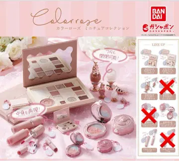 COLORROSE 미니어처 컬렉션 6종 세트 가챠가챠