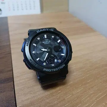 BGA-250 카시오 Baby-G 작동 중 여성용 데지아나 블랙