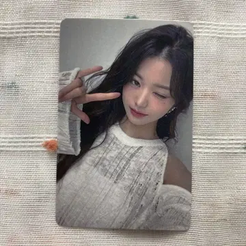 IVE DIVE JAPAN 원영 FC 장기 회원 계속 혜택 트레이딩 카드