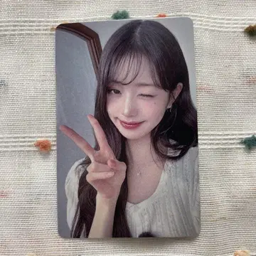 IVE switch 원영 오사카 회장에서 한정판 8/16 트레이딩 카드