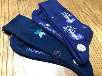 신상품 포켓몬 센터 완판템 크루 삭스 2켤레 겐가, 나조노쿠사