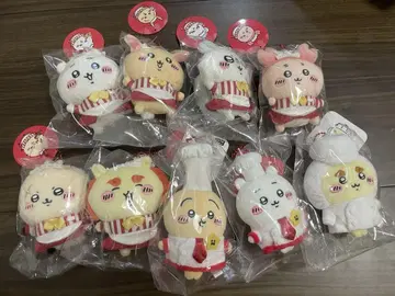 치이카와 레스토랑 마스코트 9종 세트 홀 담당 요리사 주방 담당