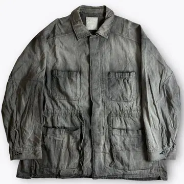 24AW ANCELLM 노화 데님 셔츠 재킷 2