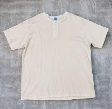 Good on 헨리넥 티셔츠 P-내추럴 XL