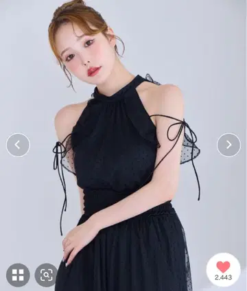 NICE CLAUP 아메스리 롱 원피스