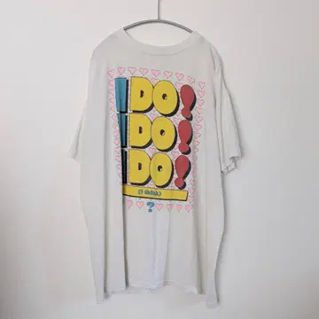 90년대 USA제 iDO! 결혼 티셔츠 싱글 스티치 XL 정도