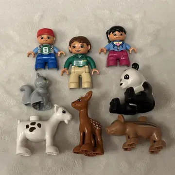 정품 LEGO 레고 듀프로 동물 피그 인형