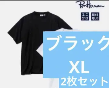 유니클로 론 헤르만 티셔츠 블랙 유니클로 후타코타마가와 한정판 XL