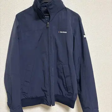 Tommy Hilfiger 네이비 나일론 자켓