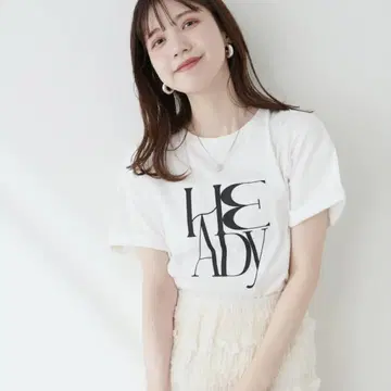 내추럴 꾸뛰르 오가닉 코튼 로고 T 새상품