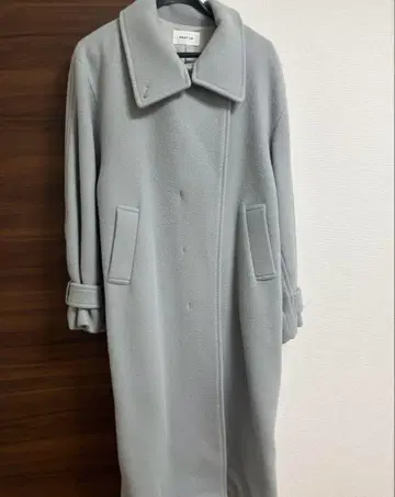 fray i.d 발마칸 롱 코트