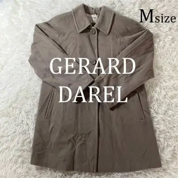 GERARD DAREL 제라르 다렐 하프 코트 울 브라운 구제 의류