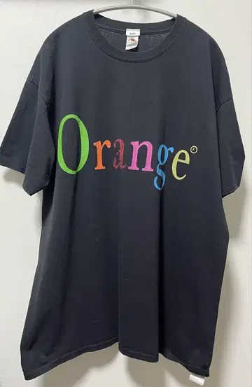 byeA. NOT APPLE TEE Orange 사이즈 XL
