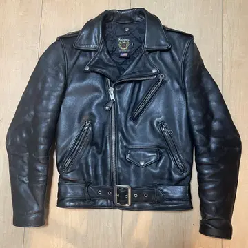 schott 613us 34 원스타 가죽 더블 라이더 자켓