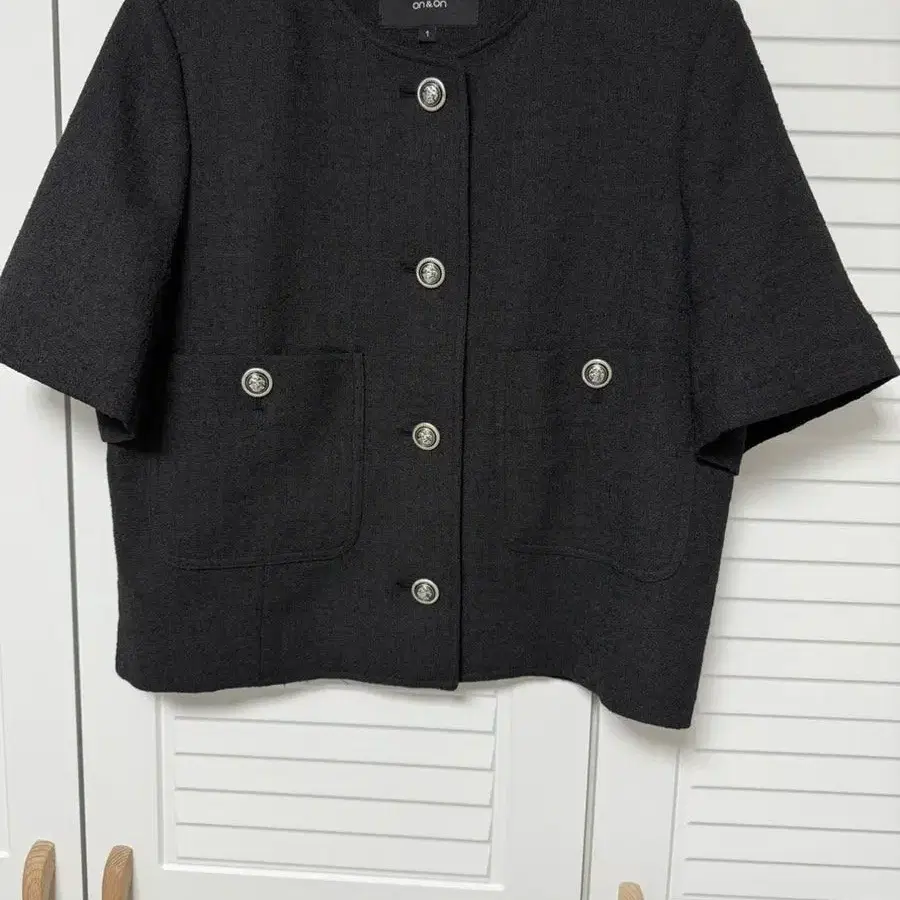 【LENINA】サナ着用  YELENA woolen tweed ジャケット 送料込 ツイードライクロングニットジャケット - SOÉJU online store