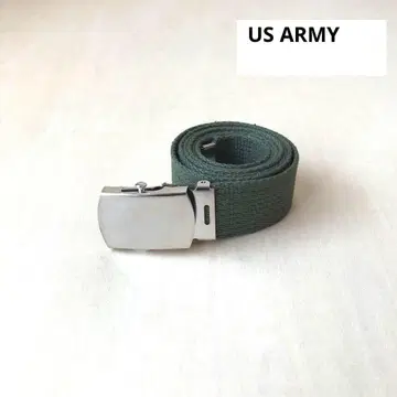 데드스탁] US ARMY 올리브 벨트 미군 실물