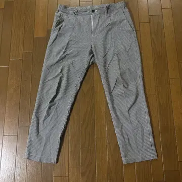 블랙 라벨 체크 팬츠 W82