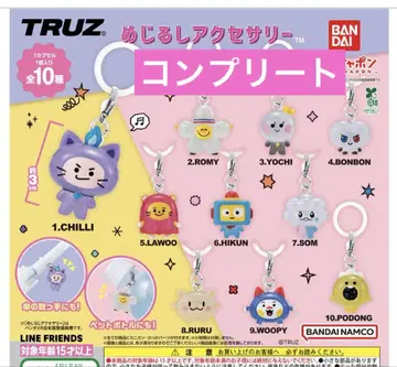 TRUZ 메지루시 액세서리 컴플리트 TREASURE 전 10종