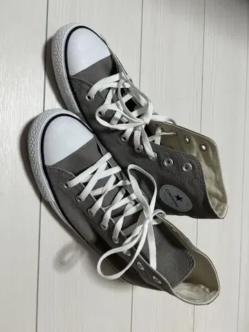 CONVERSE 하이컷 그레이 28cm 컨버스