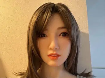 실리콘제 헤드 머리만 가발 타입