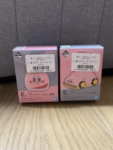 새상품 제일복권 커비 피규어 마그넷 E상 2개 세트