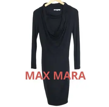 MAX MARA 드레이프 원피스 타이트 원피스 38 이탈리아제