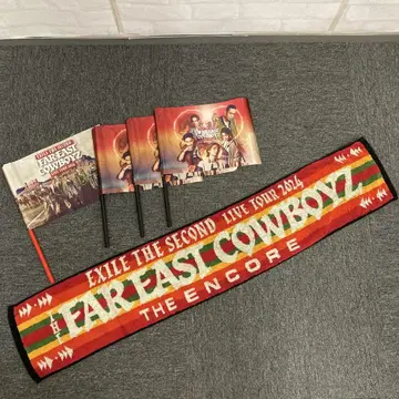 즉시 결제 THE FAR EAST COWBOYZ 머플러 타월 플래그 세트