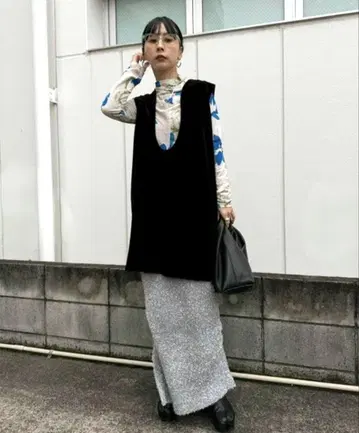 아메리 누앙스 커브 벨루어 베스트 빈티지