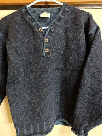 BONNER 울 헨리넥 스웨터