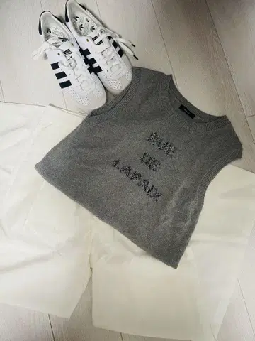 Spick & Span 린넨 화이트 팬츠