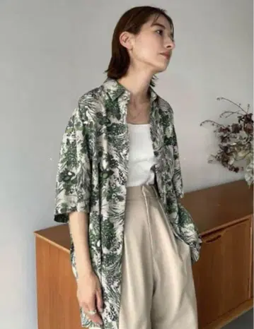 CLANE 노벨 롱 셔츠